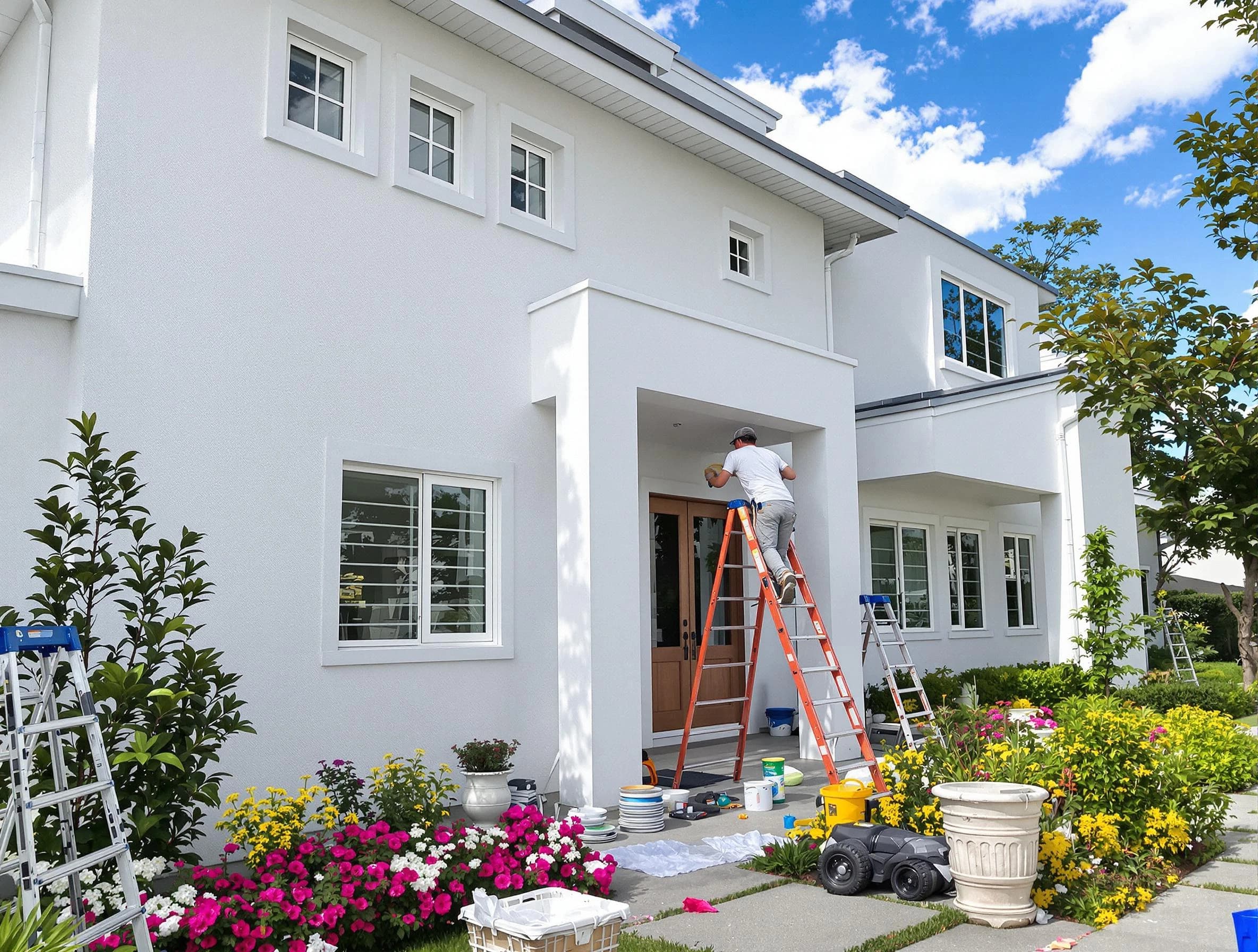 Parma House Painters team delivering a fresh exterior coat in Parma, OH